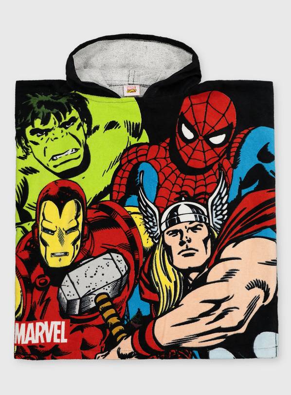 Marvel best sale poncho towel